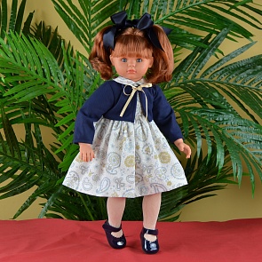 Кукла Пепа в синем болеро, 60 см. (Asi, 283010)